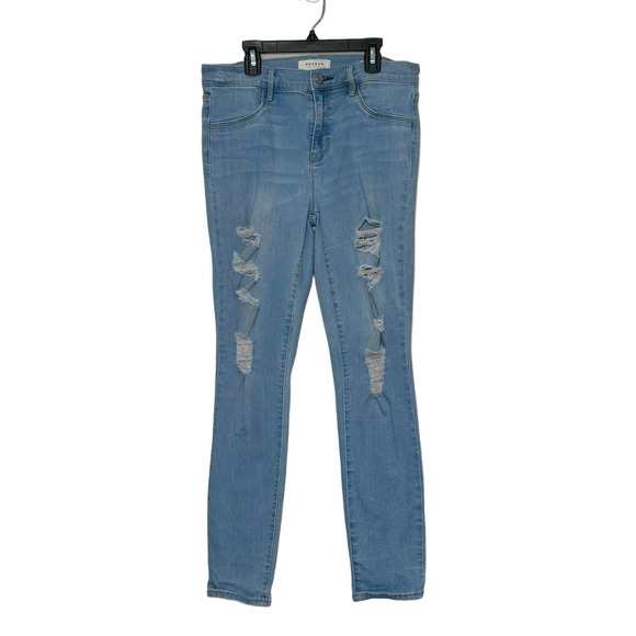 PacSun light wash blue distressed jegging jeans size 30 - Picture 1 of 7